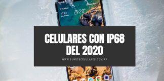 Celulares Con ip68 del 2020