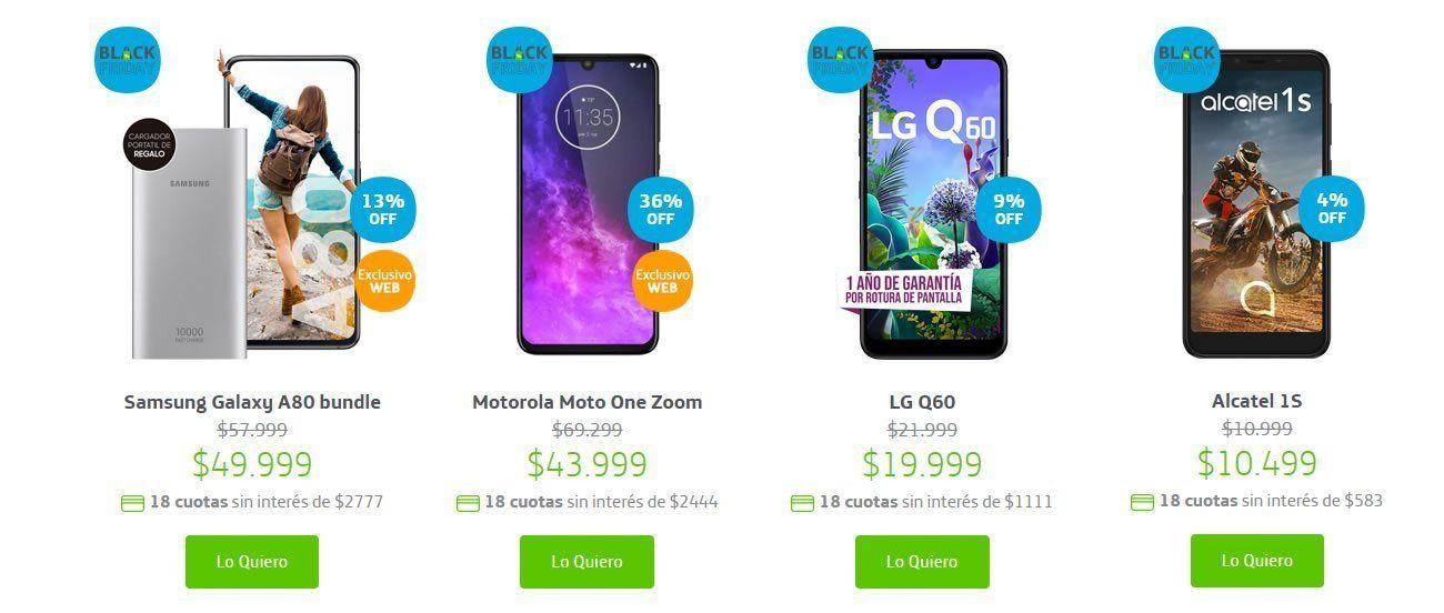 Celulares En Promoción Black Friday 2019 En Movistar Argentina